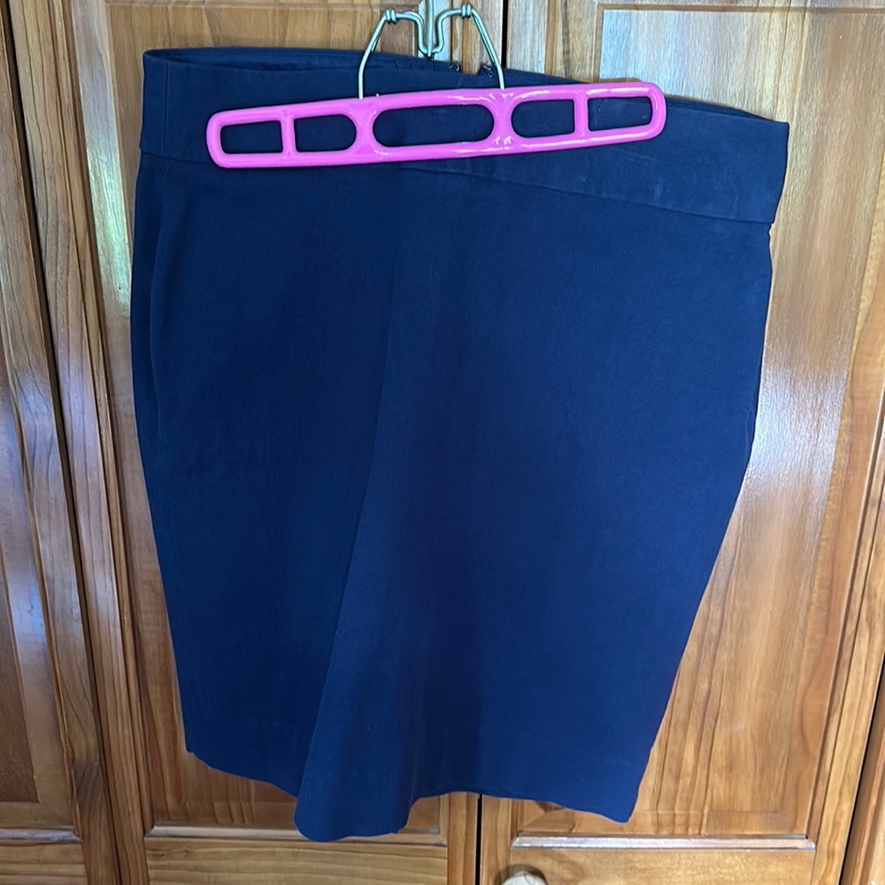 Navy skirt
